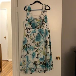 Floral Empire Waist Dress